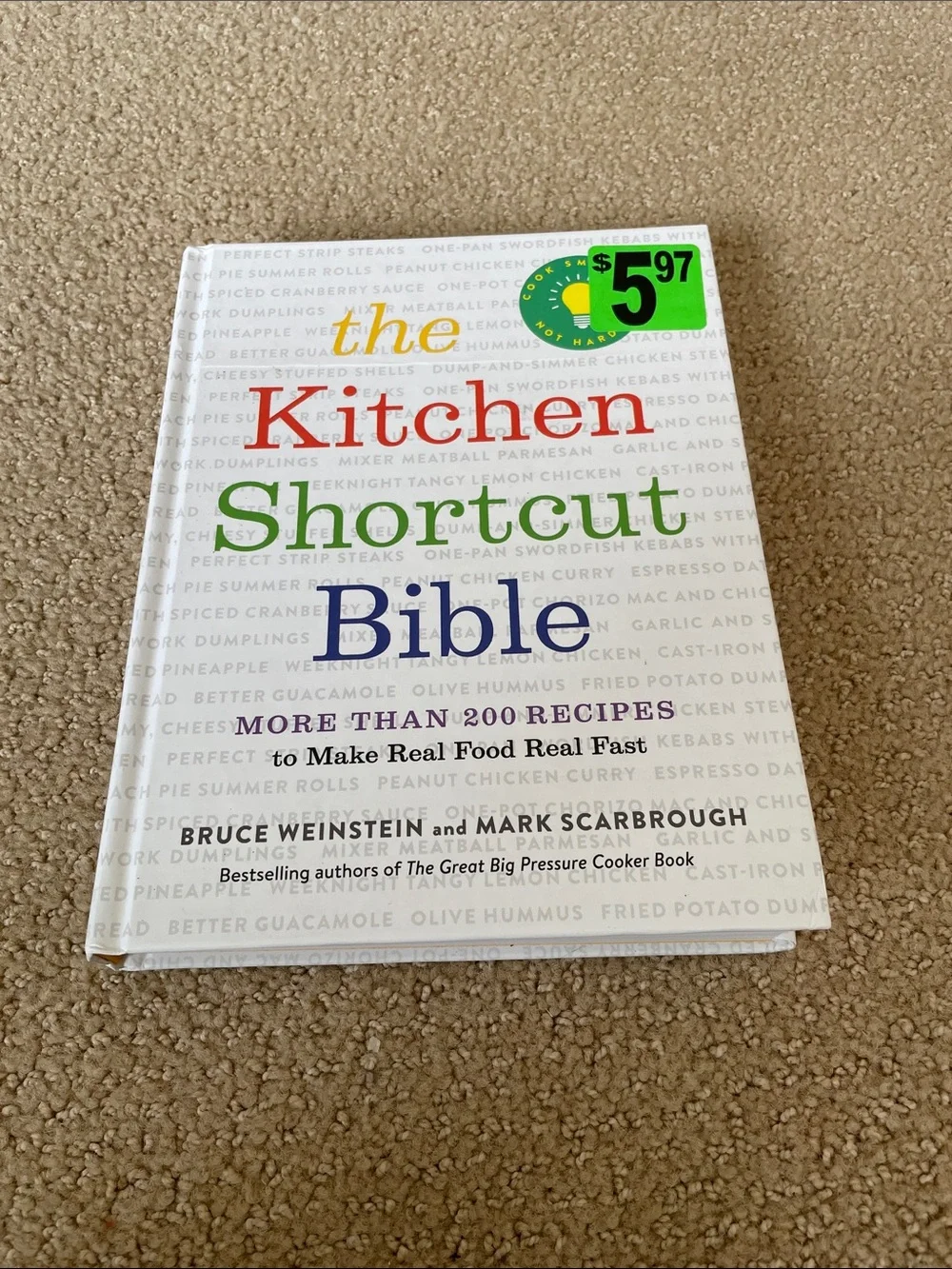 The Kitchen Shortcut Bible Cookbook - White Cover